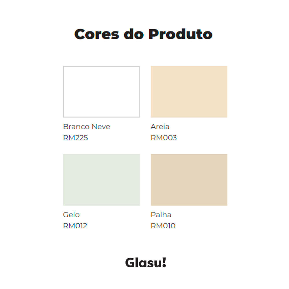 Tinta Acrílica Fosco Econômico Glasu 18 Litros Palha Glasu ...