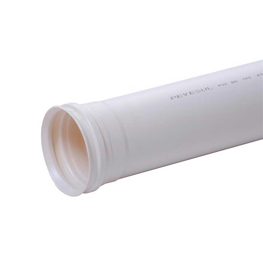 Tubo Pvc Esgoto 75mm Branco Barra com 6 metros Pevesul