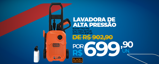 LAVADORA ALTA PRESSAO