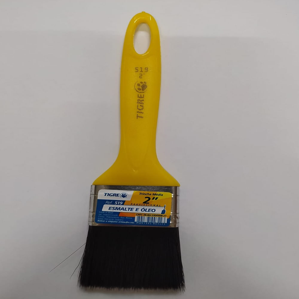 Pincel Trincha para Pintura 519 2 Tigre - Construcasa Bordignon