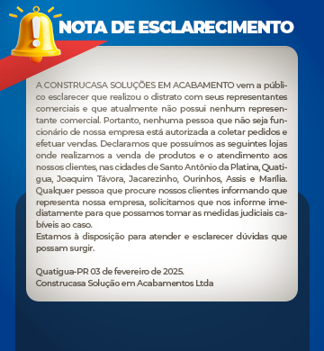 NOTA DE ESCLARECIMENTO