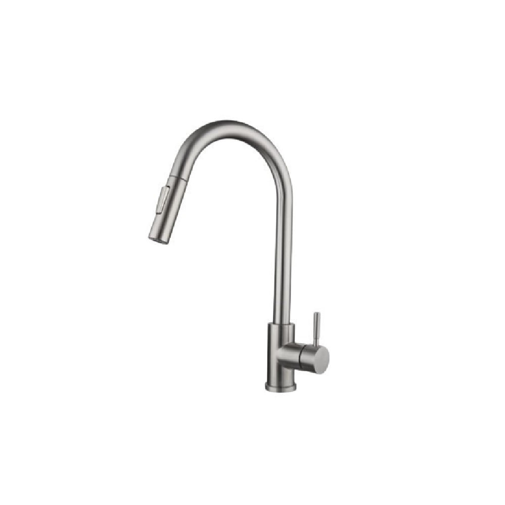 Torneira Monocomando para Cozinha Gourmet com Bica Extensível Cromada Ouse Metais
