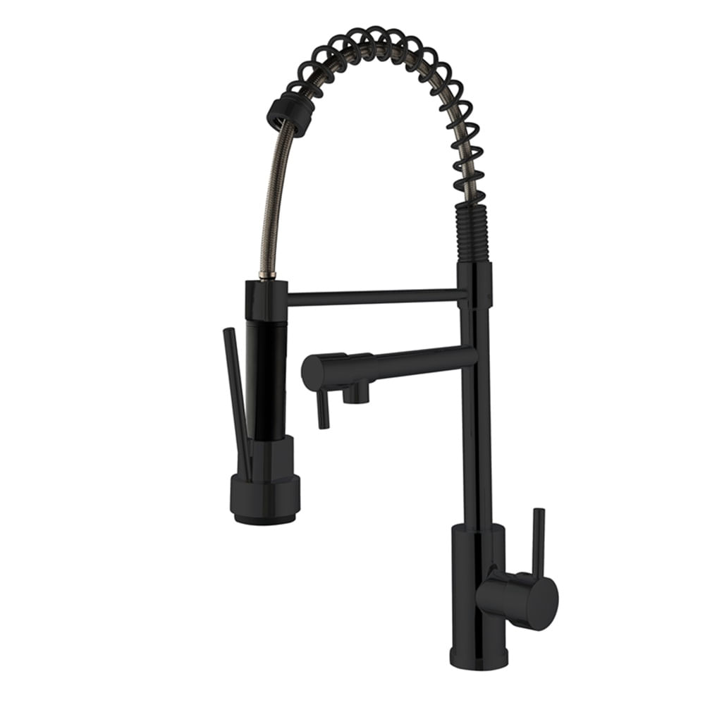 Torneira Monocomando Cozinha Chef Black Amali