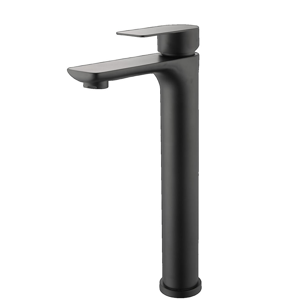 Torneira Lavatorio Bica Alta Barcelona FMJS02 Black Amali